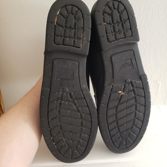 Red Wing Black Steel Toe Safety Work Shoes Size 9 Made in USA - Picture 6 of 8